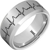 Heartbeat - Serinium® Custom Engraved Ring
